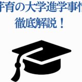 畑芽育の大学進学事情を解説する記事用アイキャッチ画像