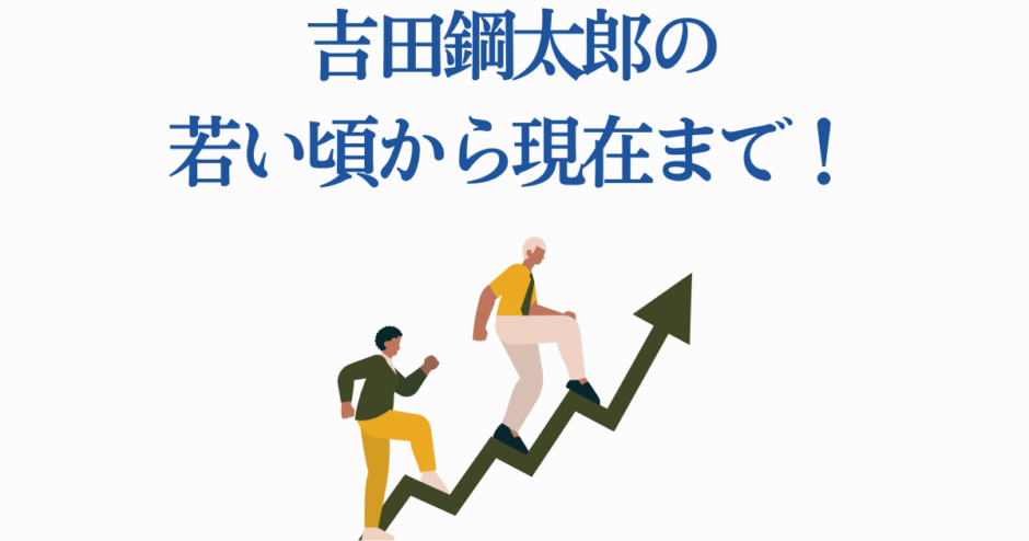 吉田鋼太郎の若い頃から現在までの成長と歩み