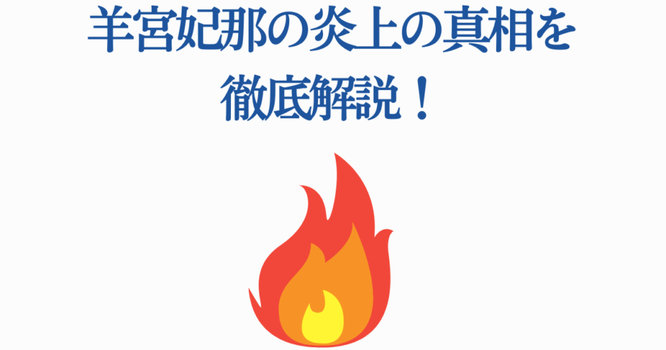 羊宮妃那 炎上の真相を解説する注目ニュース画像